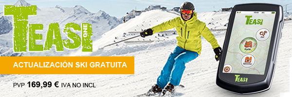 Teasi One 2 - Actualización de perfil de Ski gratuita - PVP 169,99 € IVA NO INCL. 